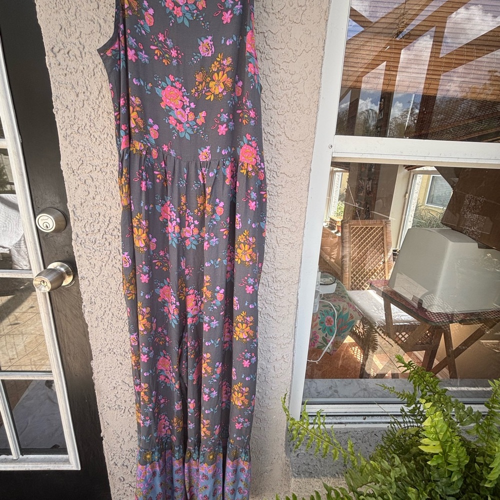 Natural Life jumpsuit 100% Rayon very good condition, XL - Picture 3 of 8